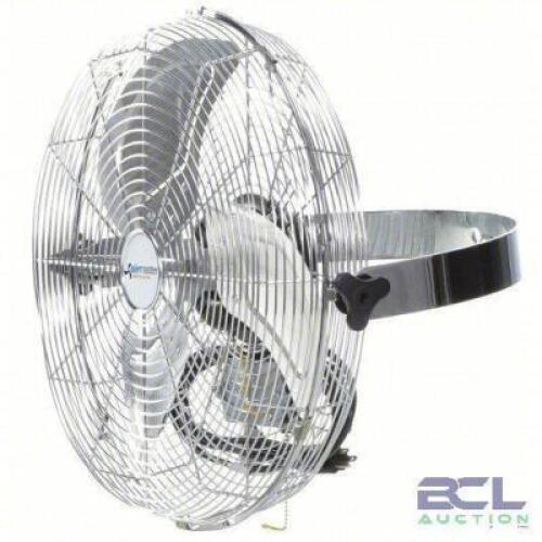 DESCRIPTION: (1) LIGHT DUTY INDUSTRIAL FAN BRAND/MODEL: AIRMASTER FAN #2HYH1 INFORMATION: 1,300/1,550/1,855 CFM, 115V AC SIZE: 12 IN BLADE DIA RETAIL$