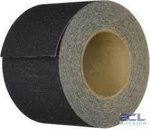 DESCRIPTION: (4) ROLLS OF ANTI-SLIP TAPE BRAND/MODEL: 16005779 INFORMATION: BLACK SIZE: 6X60 80G RETAIL$: $20.00 EA QTY: 4