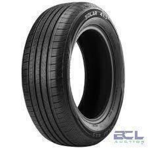 DESCRIPTION: (1) TIRE BRAND/MODEL: SOLAR #4XS+ SIZE: 225/55R18 RETAIL$: $99.66 EA QTY: 1