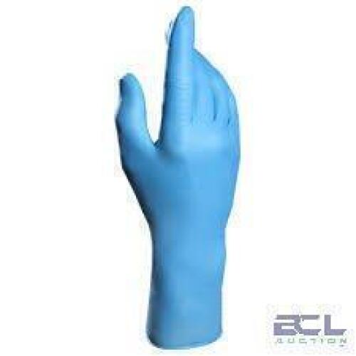 DESCRIPTION: (10) BOXES OF (100) DISPOSABLE GLOVES BRAND/MODEL: MAPA ADVANTECH #GRIP=PY983 INFORMATION: BLUE SIZE: SMALL RETAIL$: $15.22 PER PAIR QTY: