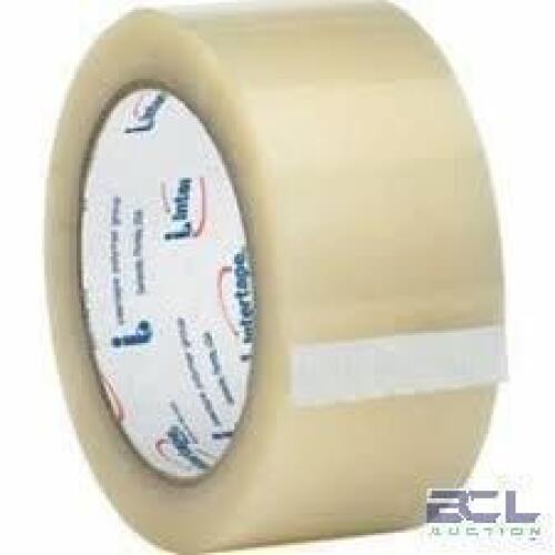DESCRIPTION: (1) CASE OF (6) ROLLS OF BOX SEALING TAPE BRAND/MODEL: INTERTAPE INFORMATION: CLEAR SIZE: 1.88X999.5YDS RETAIL$: $114.00 EA QTY: 1