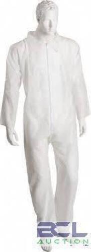 DESCRIPTION: (1) CASE OF (25) DISPOSABLE COVERALLS BRAND/MODEL: PRO-SAFE #73707036 SIZE: 5XL RETAIL$: $38.84 EA QTY: 1