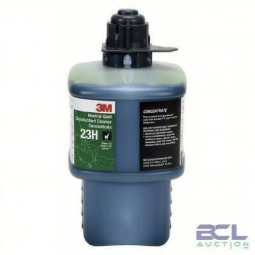 DESCRIPTION: (6) NEUTRAL QUAT DISINFECTANT CLEANER BRAND/MODEL: 3M #4WK25 SIZE: 2L RETAIL$: $66.41 EA QTY: 6