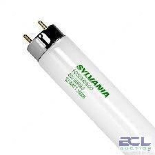 DESCRIPTION: (2) CASES OF (30) LINEAR FLUORESCENT BULB BRAND/MODEL: GE LAMPS #2ETU4 INFORMATION: T8, 28 W Watt, 5000K, 2,675 lm Light Output SIZE: 4FT