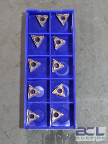 DESCRIPTION: (30) CERMET TURNING INSERTS BRAND/MODEL: SUMITOMO TCMT21.51EFP-T1500A RETAIL$: $247.20 QTY: 30
