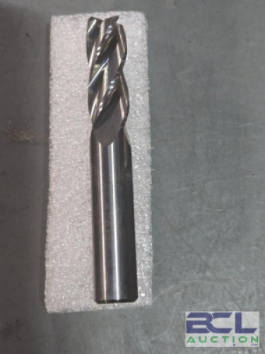 DESCRIPTION: (5) SOLID CARBIDE SQ END MILL BRAND/MODEL: FULLERTON 32017CR SIZE: 3/8" DIA 1" LOC .025 CR RETAIL$: $51.20 QTY: 5