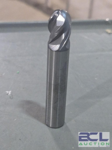 DESCRIPTION: (2) SOLID CARBIDE HP BALL END MILL BRAND/MODEL: FULLERTON 34930 SIZE: 1/2" DIA RETAIL$: $172.78 QTY: 2
