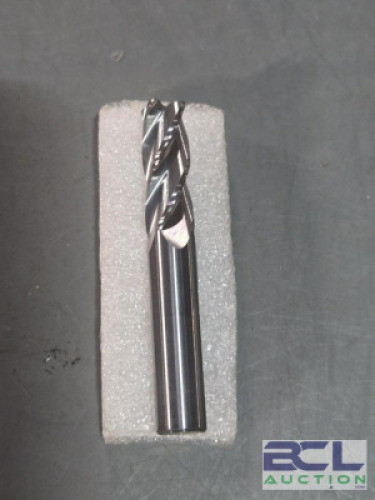 DESCRIPTION: (4) SOLID CARBIDE SQ END MILL BRAND/MODEL: FULLERTON 32017CR SIZE: 3/8" DIA 1" LOC .025 CR RETAIL$: $51.20 QTY: 4