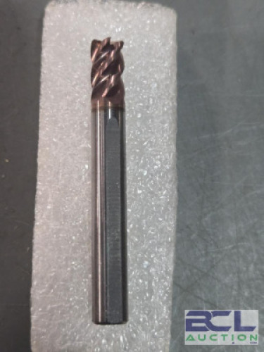 DESCRIPTION: (6) SOLID CARBIDE CORNER RADIUS END MILL BRAND/MODEL: FULLERTON 37541 SIZE: 1/4" DIA RETAIL$: $214.15 QTY: 6