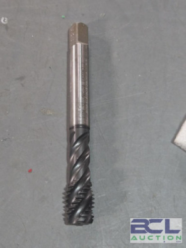 DESCRIPTION: (2) COBALT SPIRAL POINT HAND TAP BRAND/MODEL: EMUGE CU50C400.5012 SIZE: 9/16-12 UNC RETAIL$: $111.21 QTY: 2