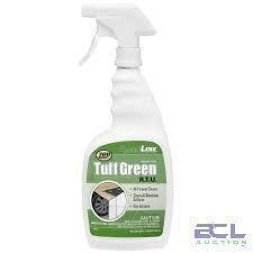 DESCRIPTION: (4) ALL PURPOSE CLEANER BRAND/MODEL: ZEP TUFF GREEN SIZE: 1 QT RETAIL$: $10.00 EA QTY: 4