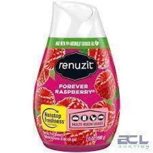 DESCRIPTION: (9) ROOM FRESHENER BRAND/MODEL: RENUZIT INFORMATION: FOREVER RASPBERRY RETAIL$: $6.49 EA QTY: 9