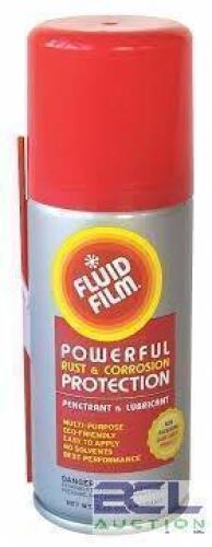 DESCRIPTION: (4) CORROSION INHIBITOR BRAND/MODEL: FLUID FILM #10N784 SIZE: 2.25 OZ RETAIL$: $9.72 QTY: 4