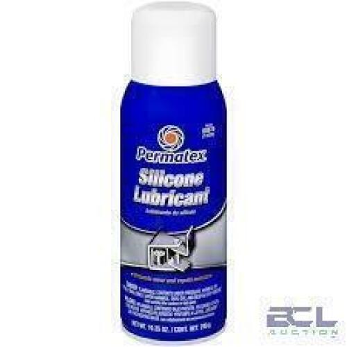 DESCRIPTION: (6) SILICONE LUBRICANT BRAND/MODEL: PERMATEX SIZE: 10 OZ RETAIL$: $3.75 EA QTY: 6