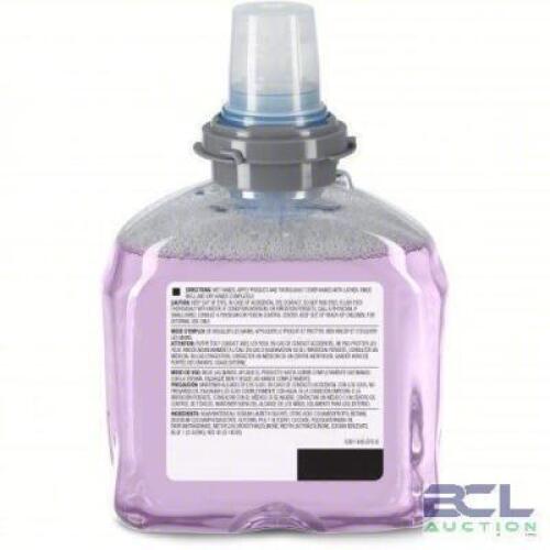 DESCRIPTION: (6) HAND SOAP BRAND/MODEL: GOJO #1PKN8 INFORMATION: CRANBERRY SIZE: 1200 ML RETAIL$: $95.61 EA QTY: 6