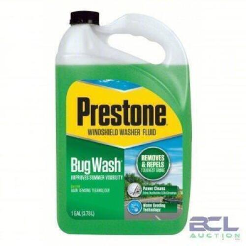 DESCRIPTION: (2) WINDSHIELD WASHER DEBUG FLUID BRAND/MODEL: PRESTONE #49XW63 SIZE: 1 GALLON RETAIL$: $5.53 EA QTY: 2