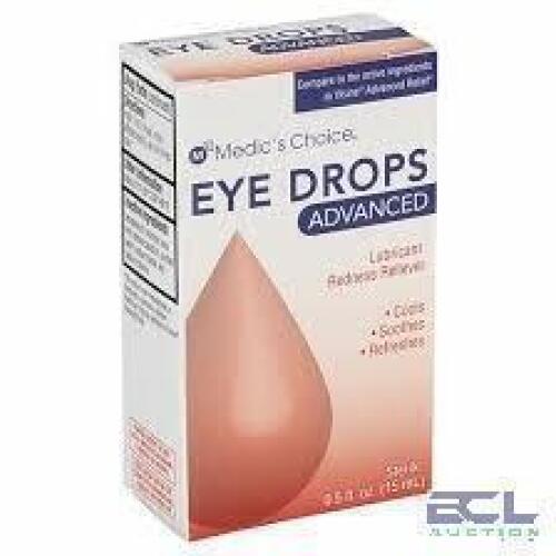 DESCRIPTION: (1) CASE OF (24) SINGLE USE EYE DROPS BRAND/MODEL: PART NUMBER #463L71 SIZE: 0.5 OZ RETAIL$: $125.00 EA QTY: 1
