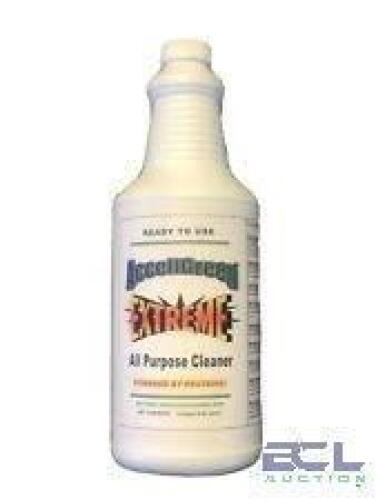 DESCRIPTION: (6) ALL PURPOSE CLEANER BRAND/MODEL: ACCELLGREEN EXTREME SIZE: 1 QT RETAIL$: $8.00 EA QTY: 6