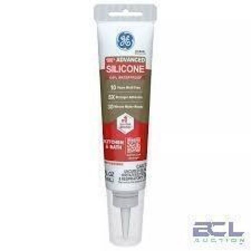 DESCRIPTION: (1) CAES OF (12) KITCHEN AND BATH SILICONE BRAND/MODEL: GE INFORMATION: CLEAR SIZE: 2.8 FL OZ RETAIL$: $91.71 EA QTY: 1
