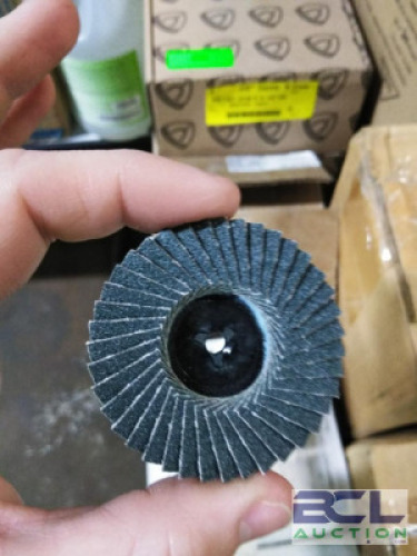 DESCRIPTION: (1) FLAP SAND WHEEL BRAND/MODEL: MCS #05097993 INFORMATION: 120 GRIT SIZE: 8 X 2 X 1 RETAIL$: $95.01 EA QTY: 1