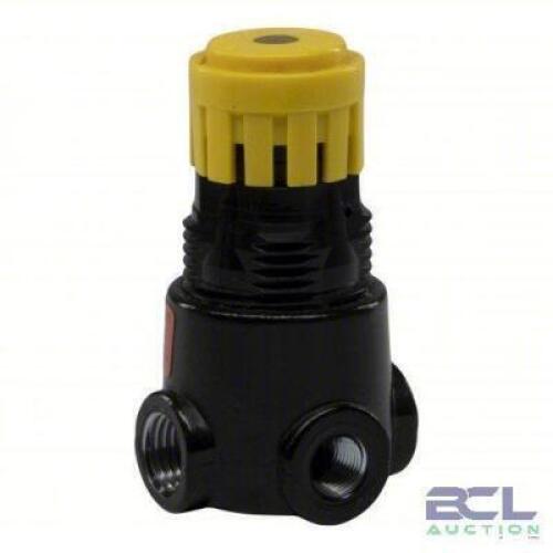 DESCRIPTION: (2) REGULATOR BRAND/MODEL: PARKER #807AW6 SIZE: 1/4 in NPT, 15 scfm, 0 psig to 125 psig, 300 psig Max RETAIL$: $43.28 EA QTY: 2