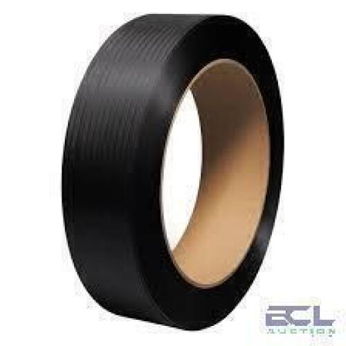 DESCRIPTION: (1) ROLL OF INDUSTRIAL STRAPPING BRAND/MODEL: POLY STRAP INFORMATION: BLACK SIZE: 3000 FT 1/2" WID RETAIL$: $221.55 EA QTY: 1