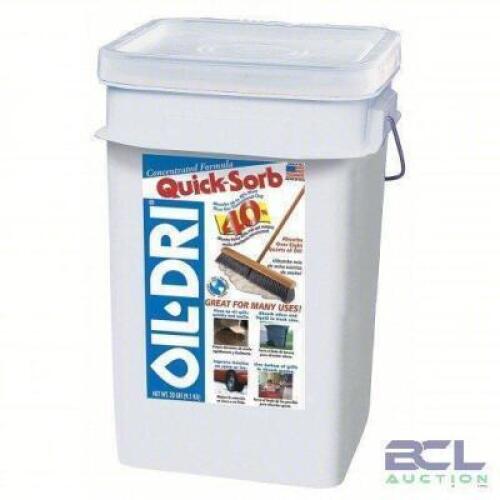 DESCRIPTION: (1) LOOSE ABSORBENT BRAND/MODEL: OIL-DRI #5TP99 SIZE: 20 LB RETAIL$: $18.04 EA QTY: 1