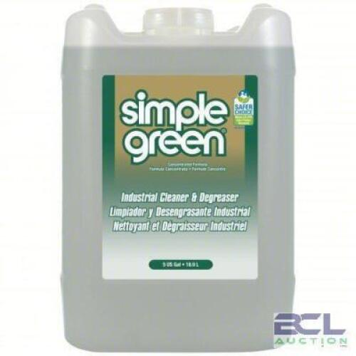 DESCRIPTION: (1) CLEANER DEGREASER BRAND/MODEL: SIMPLE GREEN #22C611 SIZE: 5 GALLON RETAIL$: $100.00 QTY: 1