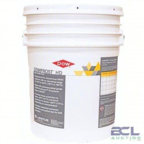 DESCRIPTION: (1) FREEZE PROTECTANT BRAND/MODEL: DOWN FROST #810A15 SIZE: DOWFROST&trade; HD, 70% Concentration, Yellow, 5 gal Pail, -60&deg;F to 325&deg;F RETAIL$: