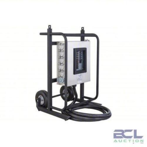 DESCRIPTION: (1) POWER DISTRIBUTION CART BRAND/MODEL: SOUTHWIRE/6210DC INFORMATION: Three Phase, 120/208V AC, 100 A Inlet Current Rating, 12 Outlets R