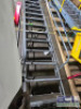 DESCRIPTION: (1) ROLLING LADDER BRAND/MODEL: COTTERMAN INFORMATION: 15 STEPS, SEE INSPECTION, 450LB CAPACITY, PIC MAY NOT BE EXACT ITEM RETAIL$: $1,95 - 2