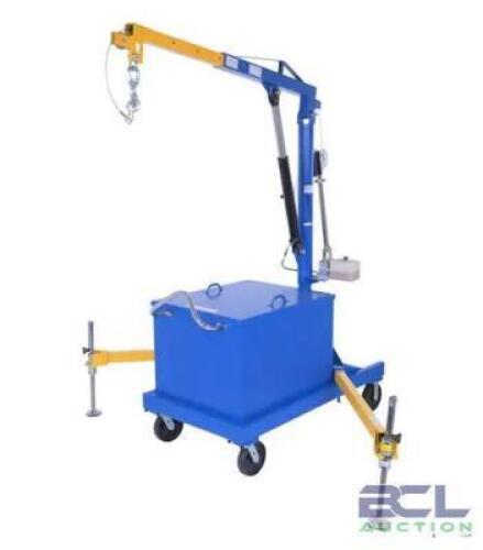 DESCRIPTION: (1) PORTABLE CANTILEVER HOIST BRAND/MODEL: VESTIL/P-JIB-2 INFORMATION: 2000LB CAPACITY RETAIL$: $4,643.99 QTY: 1
