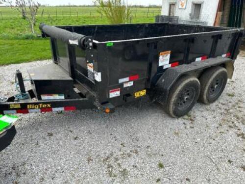 2023 Big Tex 90" Hydraulic Dump Trailer Trailer, VIN # 16V1D1420P5250558