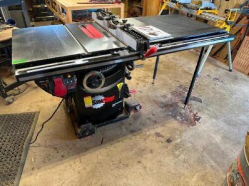 STOP SAW 10" PROFESSIONAL STATIONARY CABINET SAW.