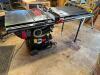 STOP SAW 10" PROFESSIONAL STATIONARY CABINET SAW.