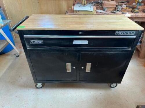YUKON 46" MOBILE WORKBENCH.