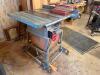 DELTA MODEL 10 CONTRACTORS TABLE SAW. W/ DADO STACK - 6