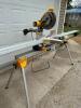DEWALT 12" DOUBLE BEVEL SLIDING COMPOUND MITER SAW W/ HD MITER SAW STAND - 2