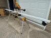 DEWALT 12" DOUBLE BEVEL SLIDING COMPOUND MITER SAW W/ HD MITER SAW STAND - 7