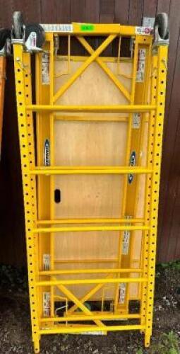 STEEL ROLLING BAKERS SCAFFOLD 6'