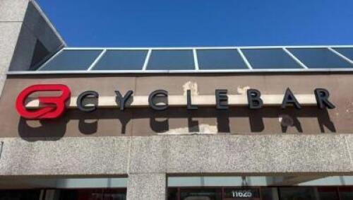 CYCLEBAR STORE FRONT EXTERIOR SIGN