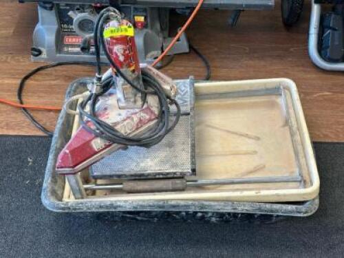 MK DIAMOND WET TILE SAW