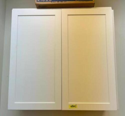 WHITE WALL CABINET