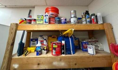 CONTENTS OF TOP TWO SHELVES