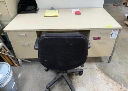 OFFICE DESK WITH CHAIR