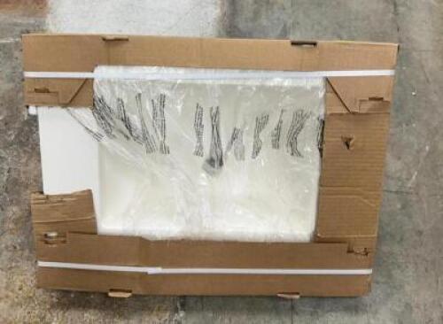 25" WHITE VANITY TOP