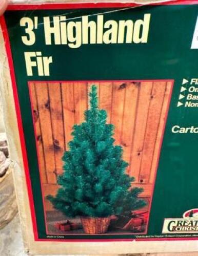 3FT HIGHLAND FIR ARTIFICIAL TREE
