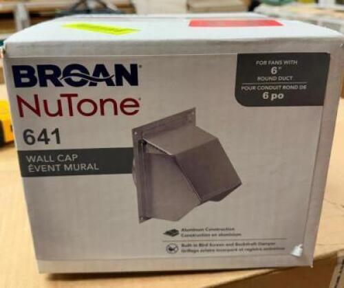 BROAN 6" WALL CAP