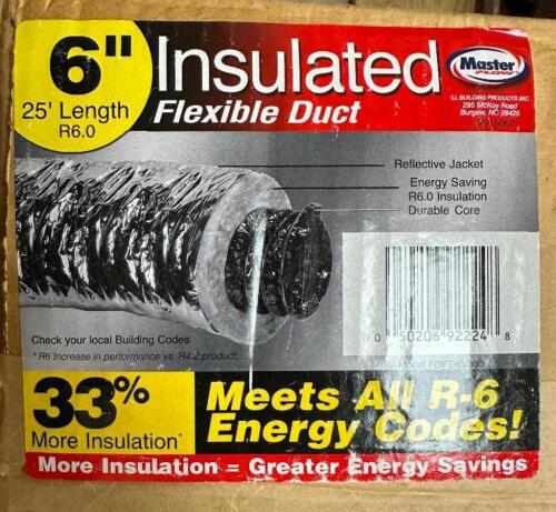 6"X25' FLEXIBLE DUCT