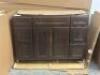 NEW HOMECREST DARK VANITY CABINET - 10